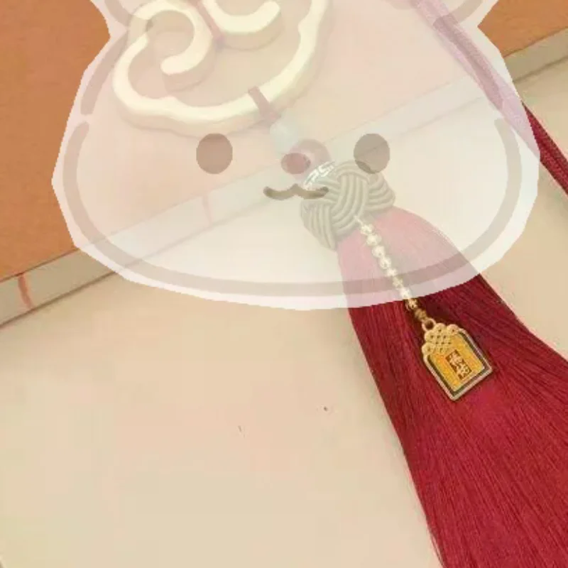 Cloud Shaped Chinese Tassel Car Home Ornament Elegant Decorative Lock