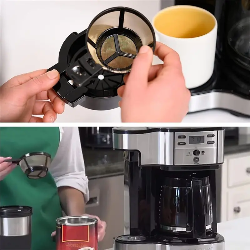 Reusable Coffee Basket Filters(3PCS) For Hamilton Beach 2-Way Brewer Coffee Makers- Models 49980A/49980Z 49933 47650