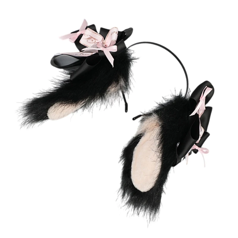 Anime Tail Costume Lovely Fashion Hairband Soft Comfortable Plush Women Decoration