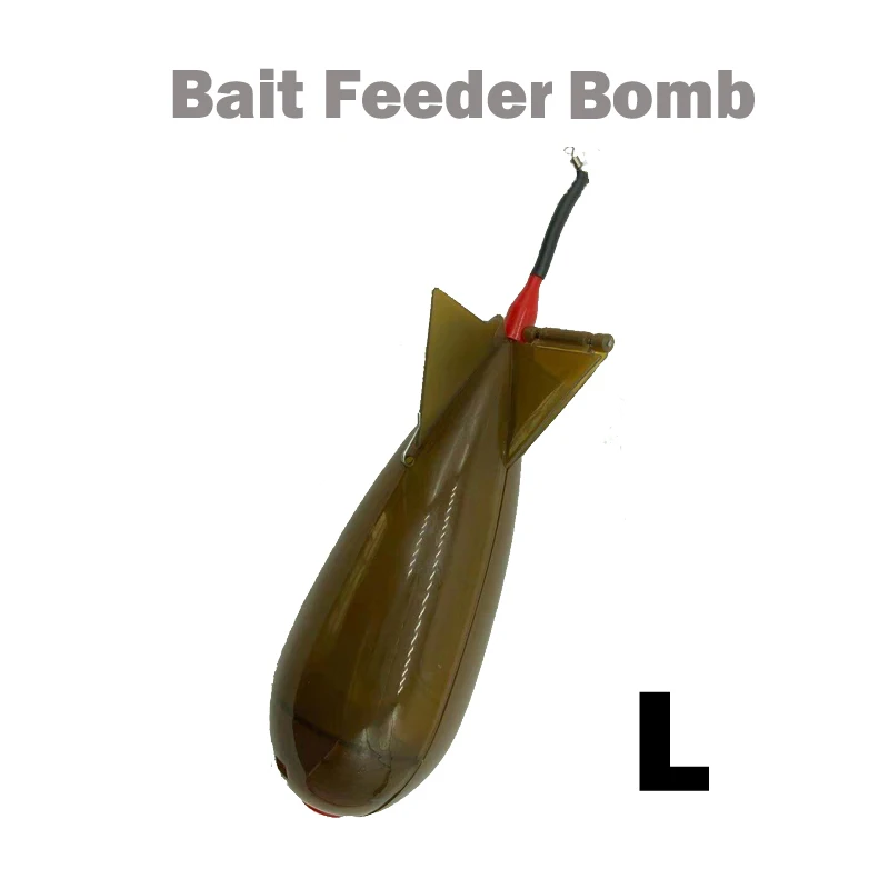 TOLU Fishing Rocket Feeder Large Small Spod Bomb Float Lure Bait Holder 2 Size Pellet Rockets Feeders Position Gear Accessories image 3