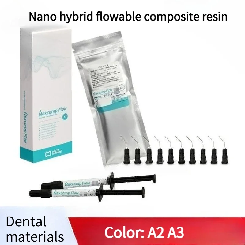 Dental Materials Nano Mixed Flowable Composite Resin Pit Groove Closure Light Cured Resin Dental Oral Treatment Restoration Tool