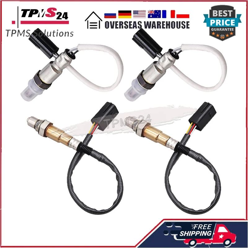 

4Pcs Oxygen Sensor O2 Sensor Lambda Sensor 22693-1LA0B 226A0EN21A For 2011-2013 INFINITI QX56 5.6L