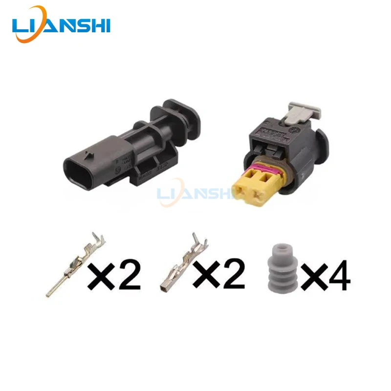 DJ7023F-1.2-21 is suitable for Volkswagen/Audi camshaft solenoid valve wiring harness plug 4F0973702A