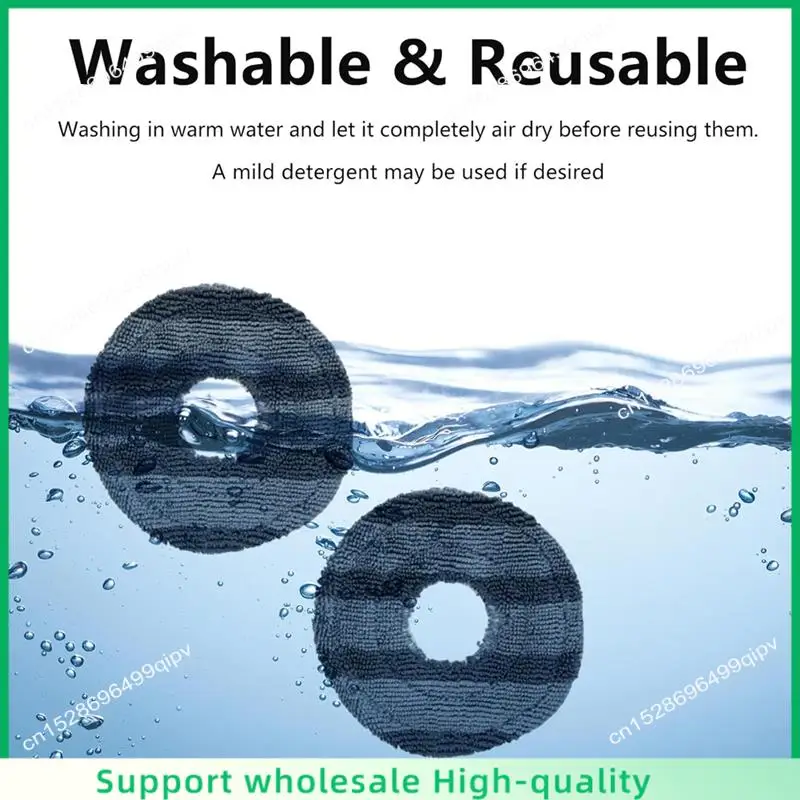 

ABSF 12 Pcs Dust Bag Mop Pad For Eufy Omni C20 Robot Vacuums Cleaner Replacement Parts Vacuum Bag Mop Pad Accessories