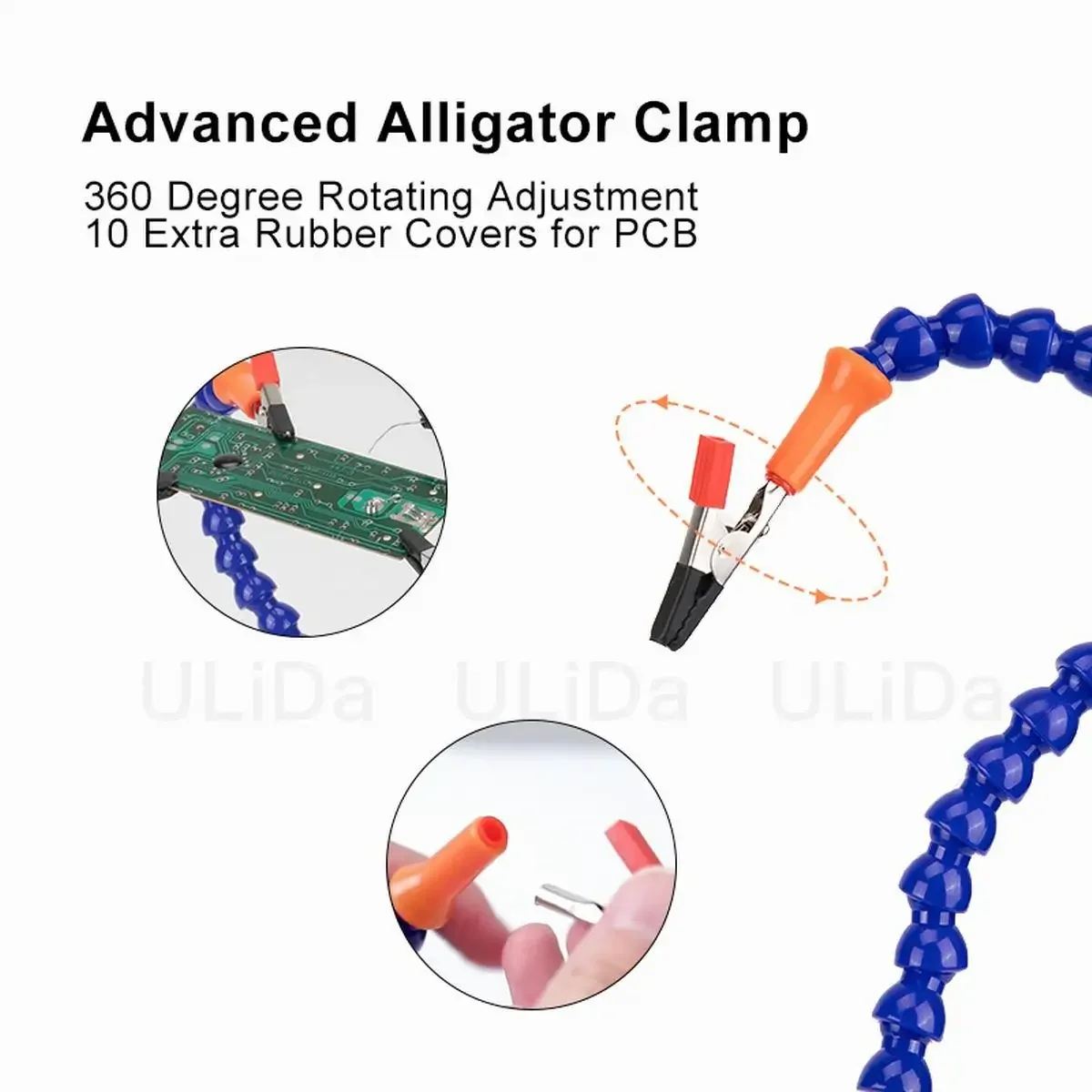Multi-Functionที่สามช่วยมือเครื่องมือแขนยืดหยุ่นSoldering Station PCBผู้ถือโต๊ะClampเชื่อมซ่อมเครื่องมือRCเรือรถ
