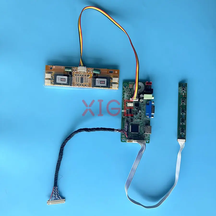 Display Drive Controller Board Fit LTM201UX-L01 M201UN04 V0 1600*1200 4-CCFL 30 Pins LVDS 1600x1200 VGA+HDMI-Compatible Kit DIY