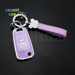 3 Buttons TPU Car Key Case Cover For Buick Chevrolet Cruze Opel Vauxhall Astra J Corsa Insignia Mokka Encore Auto Shell Fob