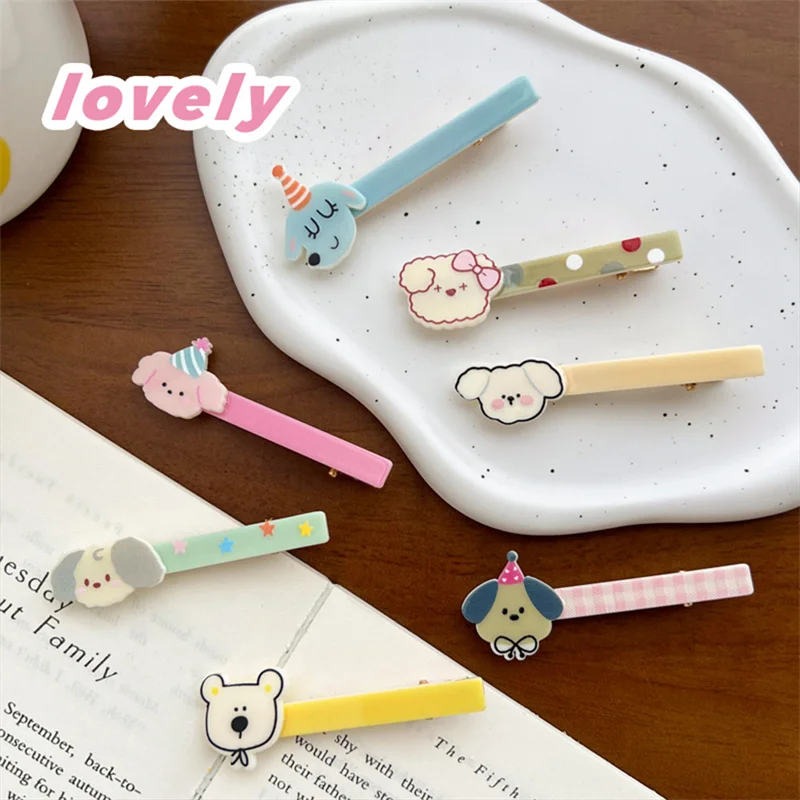 1/3/5SETS Lovely Cartoon Hairpin Gifts Unique Hairpin Exquisite Bangs Clip Selected Materials Gifts For Fashionable