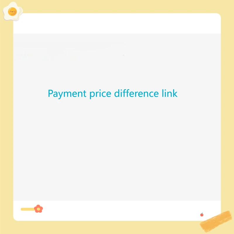 

Payment price difference link