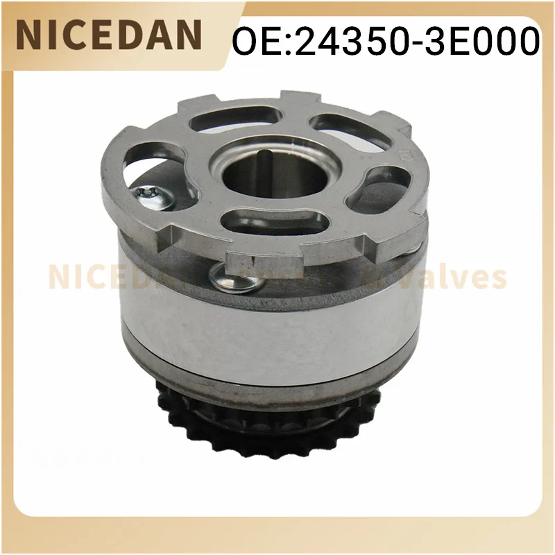 

24350-3E000 Timing Camshaft Gear CVVT Assy For Kia Hyundai Azera Grandeur Santa Fe Carens Carnival K7 Sedona G6EA 243503E000 New