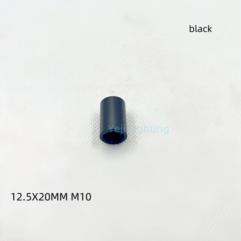 M10 Internal Tooth Connecting Tube Lamp Thread Tube Metal Thread Tube M10 Inner Thread Rod Iron Hollow Tube M10 Adapter Tube