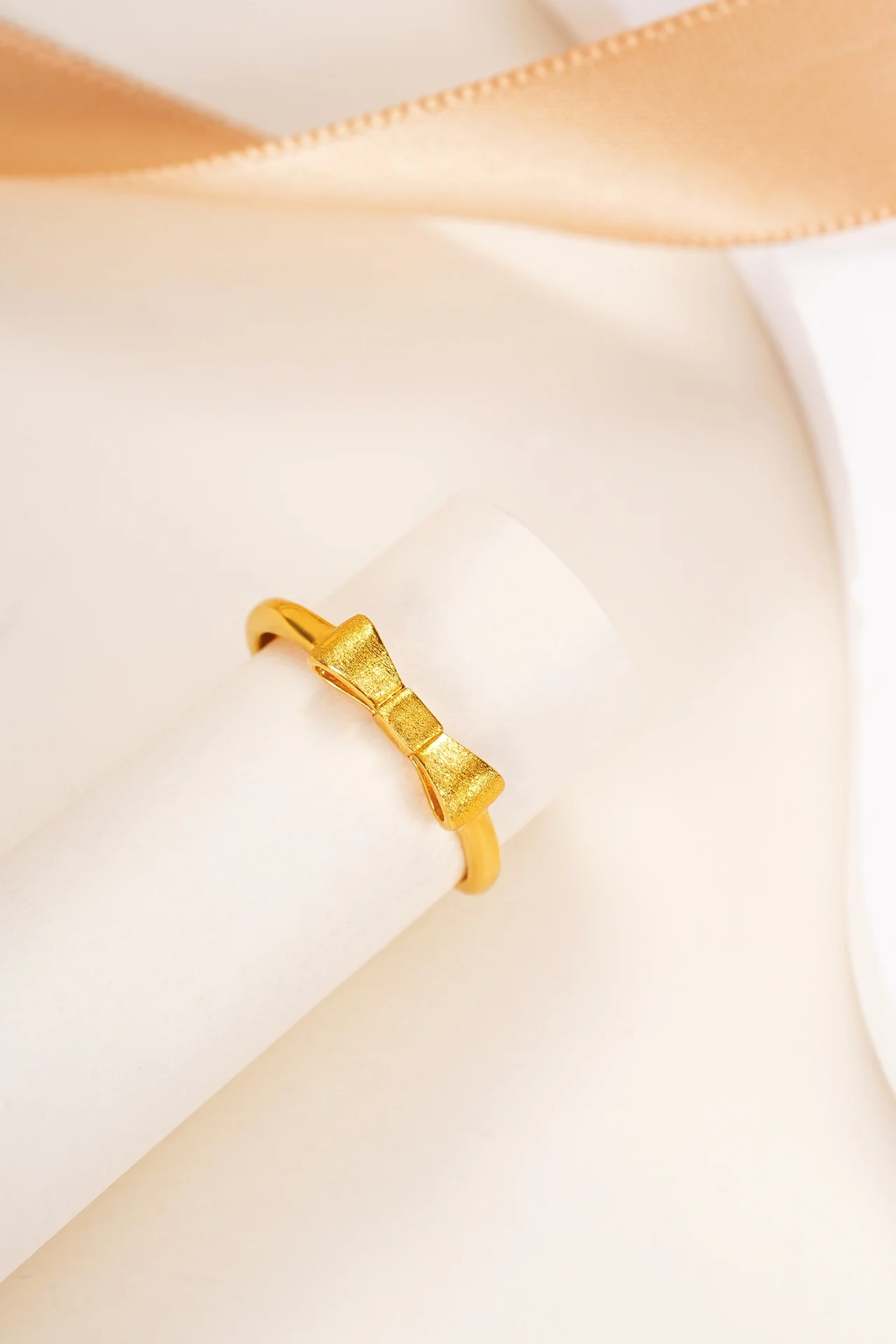 ليوم الأحجار الكريمة 24K الذهب فيرميل 925 فضة القوس وعد خواتم الزفاف العصابات خواتم للنساء إنفينيتي إلى الأبد الحب عقدة ringr