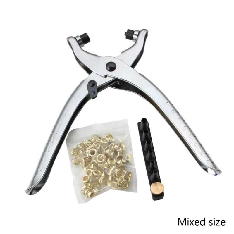 Interchangeable Rivet Plier Grommet Eyelet Plier Fastener Tool