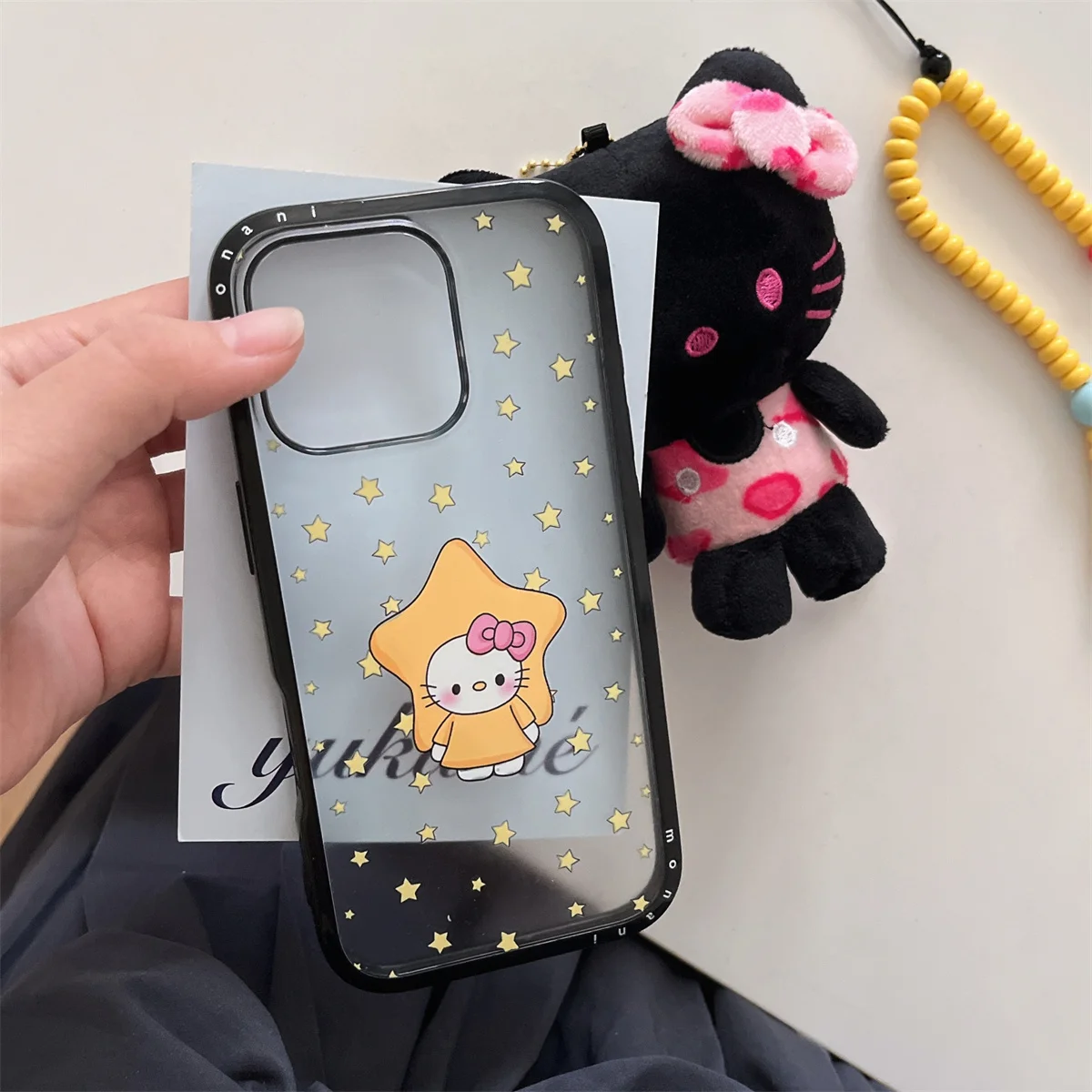

HelloKitty stars from Japan and South Korea Phone Case For iPhone 16 15 14 13 Pro Max fundas iphone 15 case Protective cover