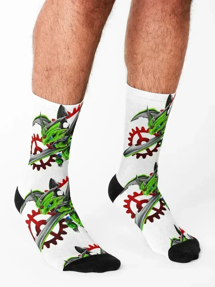 mutationmon: scyther Socks hiking heated gifts Non-slip Socks Women Men's
