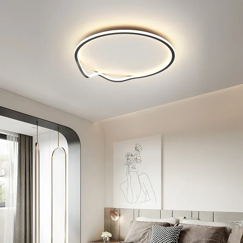 Plafonnier LED créatif au design moderne, luminaire décoratif d'intérieur, idéal pour un salon, une salle à manger, un bureau ou une chambre à coucher