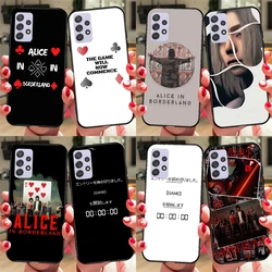 Alice in Borderland Case For Samsung A54 A34 A24 A14 A51 A71 A12 A22 A32 A52 A72 A73 A33 A53 A13 Back Cover