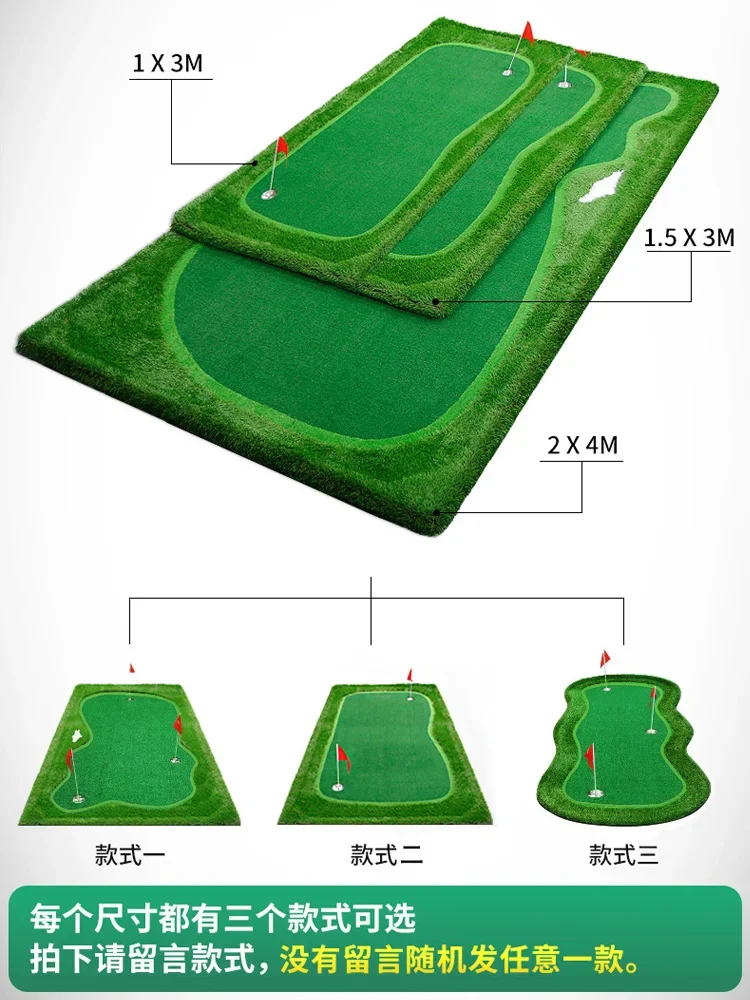 Indoor Golf Practice Putter, Cobertor Verde Artificial, Prática De Golfe Gramado, Casa E Escritório, Conjunto Fairway