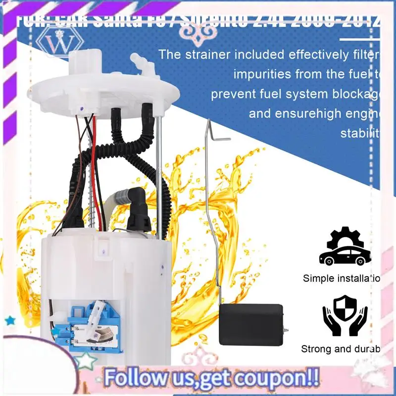 

Easy To Use Car Fuel Pump Module Assy 31110-2P400 31110-2P000 For Hyundai Santa Fe Kia Sorento 2.4L 2009-2012 Tank Pump 311102P4