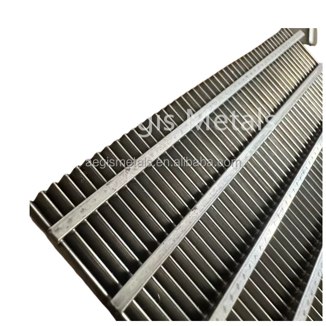 25um 100 Micron 0.3 0.4 0.5mm 1.0mm Slotted SS316L Stainless Steel Wedge Wire Centrifuge Basket Screen
