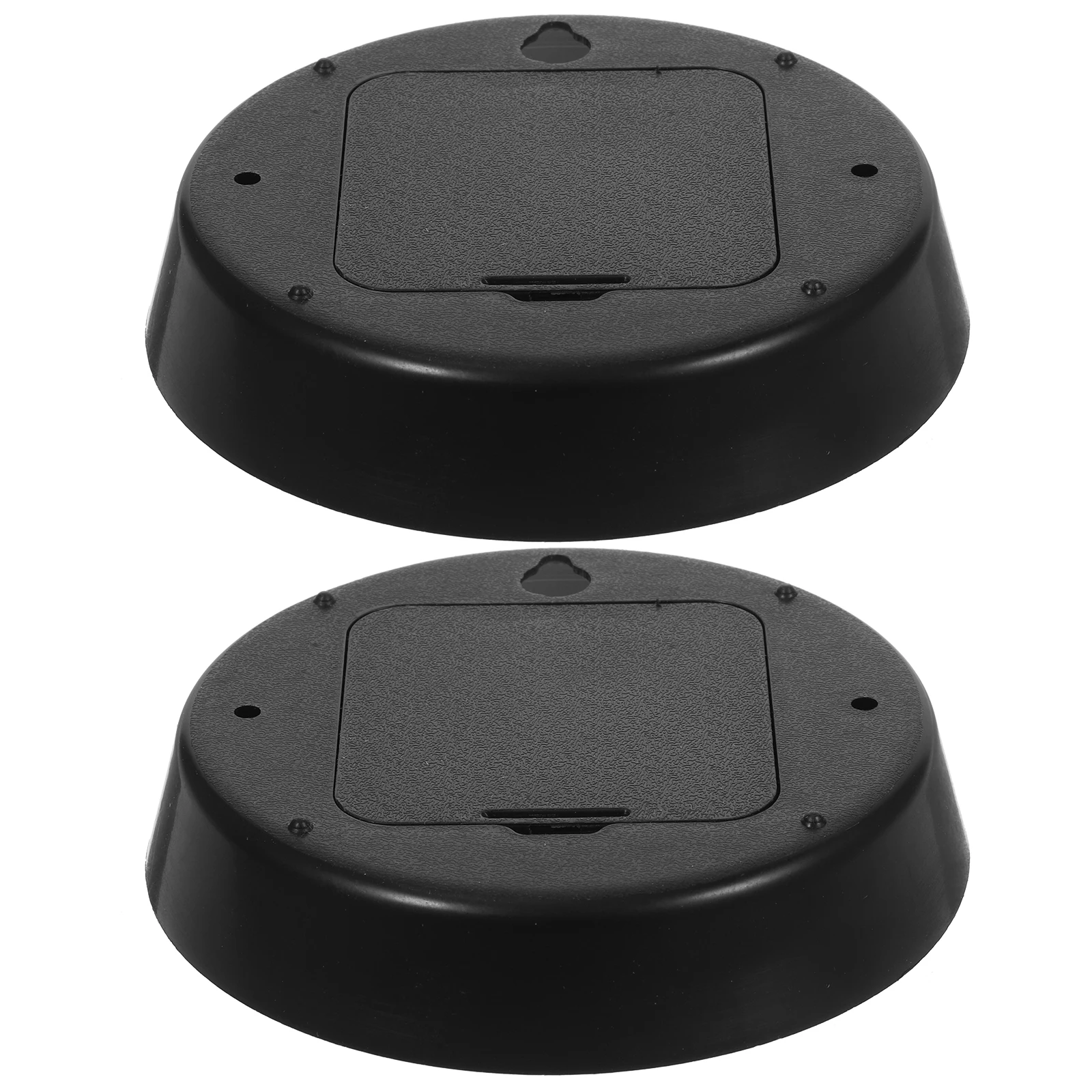 2pcs Plastic Back Cover for Standard Quartz Movements Dust Clocks Mounting Parts Hardware Wall Clock Case Mechanism