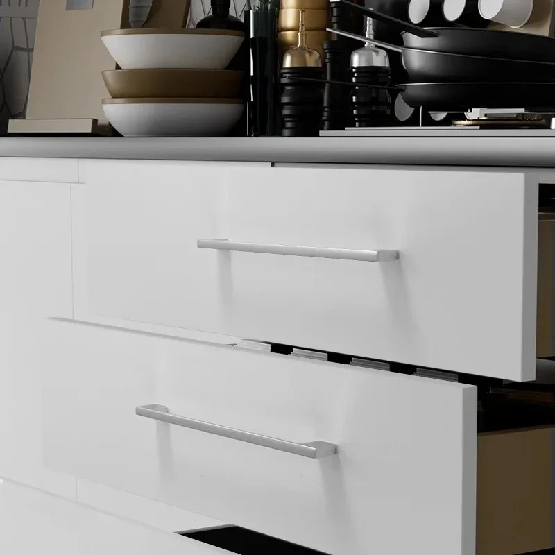 أدراج الأجهزة النمط الأمريكي لونين الأثاث خزانة جدار سحب #5