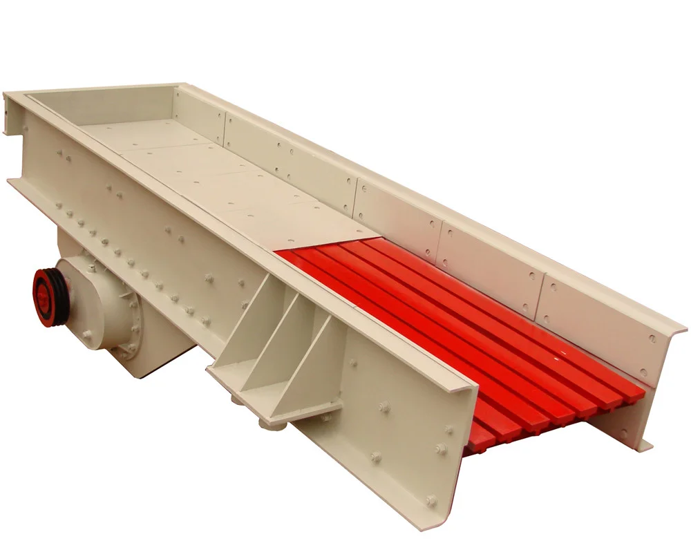 Rock Sand Gravel Feeder Machine for Stone Crusher  Vibrating Feeder Linear Vibratory Feeder Electromagnet Vibration