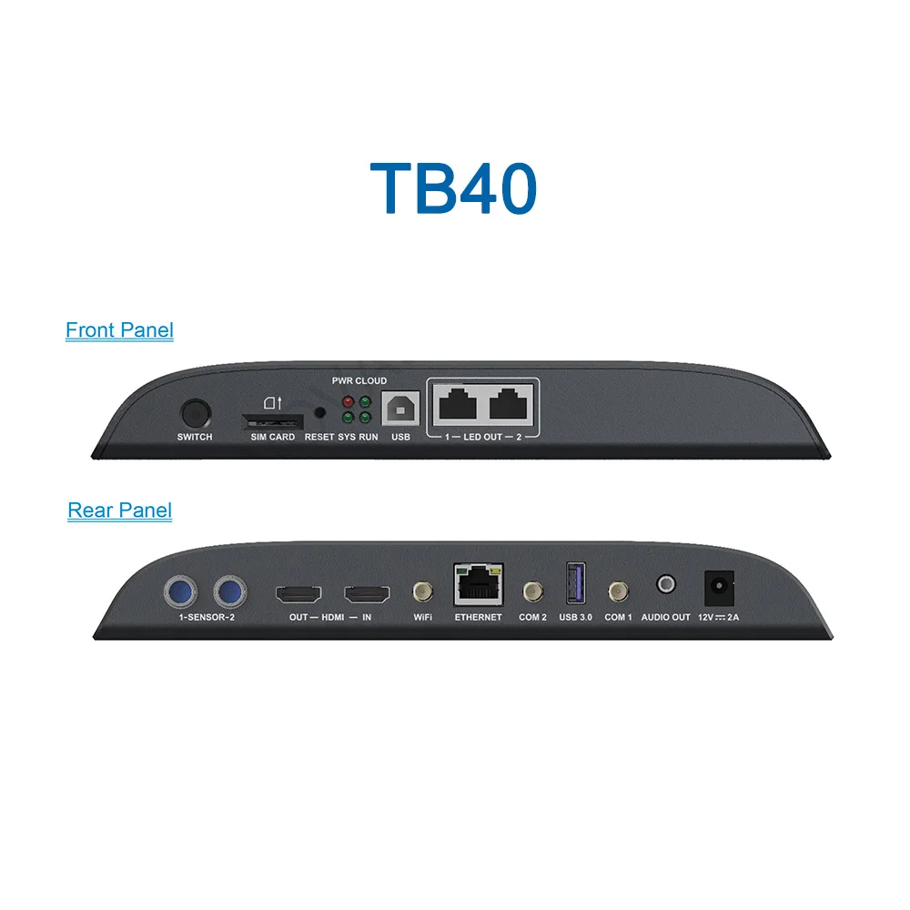 LED display screen controller NovaStar TB2/TB30/TB40/TB50/TB60 Taurus Multimedia Player, LED display full color Sending Card,