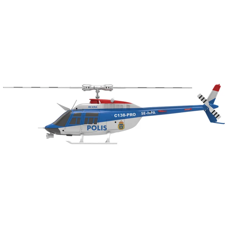 New C138 Pro Intelligent Positioning Height Fixed Brushless Six Channel Single Propeller Helicopter Model Rc Toy