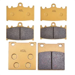 600CC Motorcycle Front Rear Brake Pads Set For Suzuki GSXR600 V/W/X/Y/K1/K2/K3/ZK3 1997-2003 2001 2002 GSX-R GSXR 600 GSX-R600