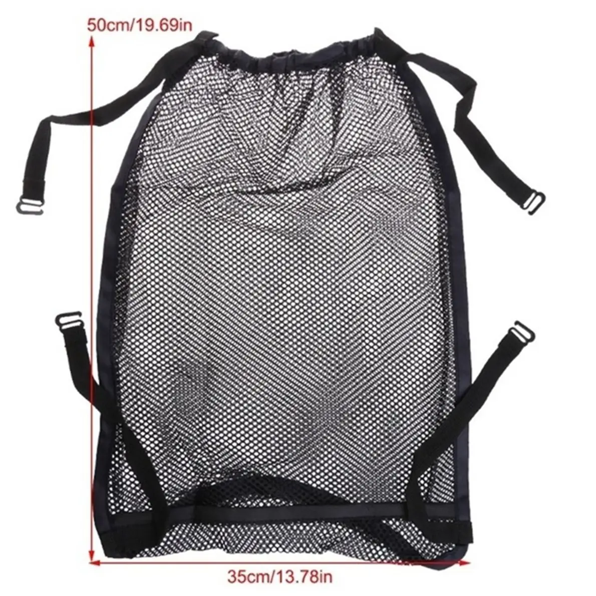 Handy Baby Stroller Trolley Mesh Net Bag Big Capacity Pocket Bottle Diaper Holder Storage Organizer Carrier