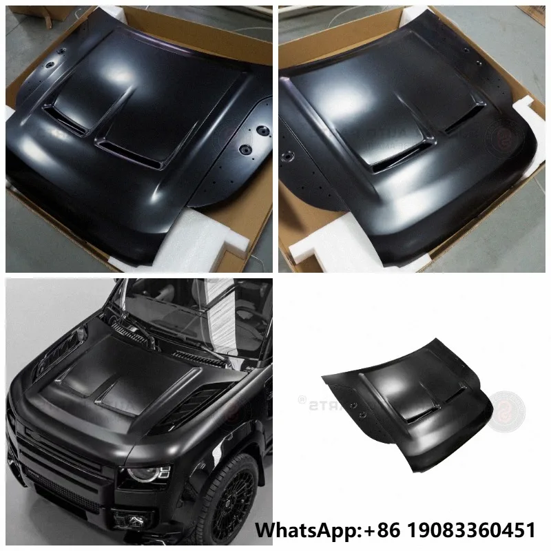 Hot Selling Car Body Parts Aluminum Front Engine Cover Hood Car Hood Cover for Land Rover New Defender 2020-2022