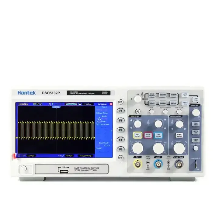 Hantek 3in1 Digital Oscilloscope+Waveform Generator+Multimeter USB Portable 2 Channels 40mhz 70mhz Multifunction Test Meter