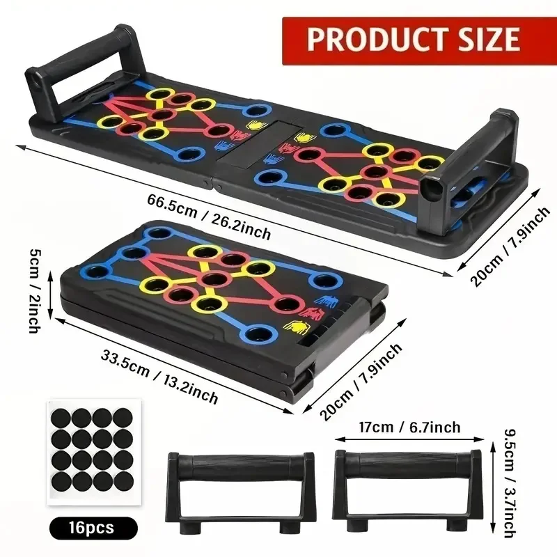 Push-up fitness board Training board support exercise fitness training chest muscle arm strength abdominal muscle training