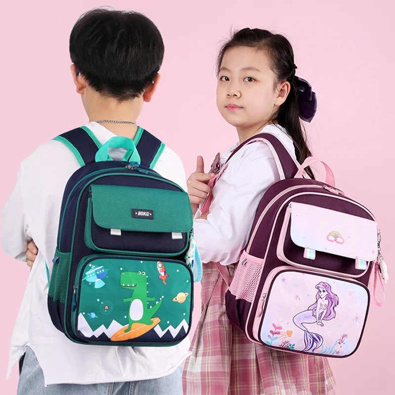 

Children Cartoon Mermaid Dinosaur Small Backpacks In Kindergarten New Girls Sweet Schoolbags Boys Students Cute Backpack Hot