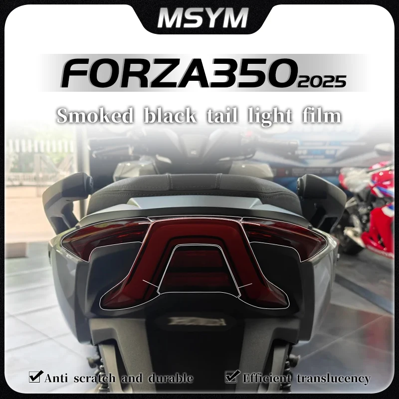 Untuk Honda Forza 350 Forza350 NSS350 2025 Lampu Depan Lampu Belakang Instrumen Stiker Film Lampu Depan Kreatif Aksesori Suku Cadang Film
