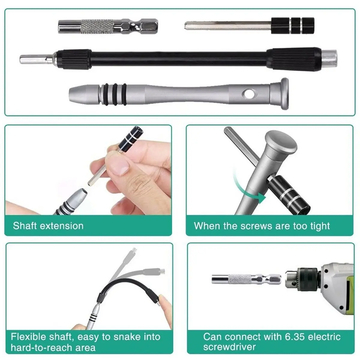 2026 New Magnetic Driver Kit Professional Electronics Repair Tool Kit S2 Steel 60 in 1 Screwdriver Kit for Phone Tablet