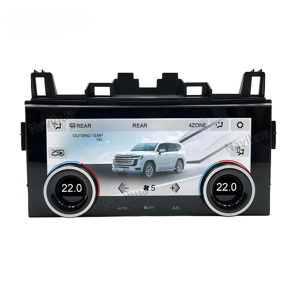 Car Air Conditioning Screen AC Control Panel for Toyota Land Cruiser Prado Android LCD Climate Control Display Upgrade