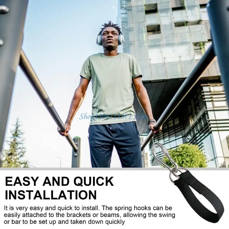 P9FC Lock Carabiner للأرجوحة المتأرجحة ، سهلة الاستخدام مجموعة شنق الأرجوحة معلقة