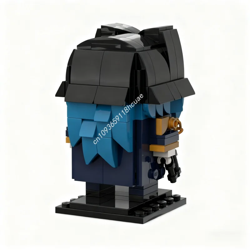 171 elementów MOC Ouro Kronii Brickheadz Model Klocki Konstrukcyjne Modułowe Zabawki do Składania Architektura Edukacja Pomysł na Prezent Świąteczny