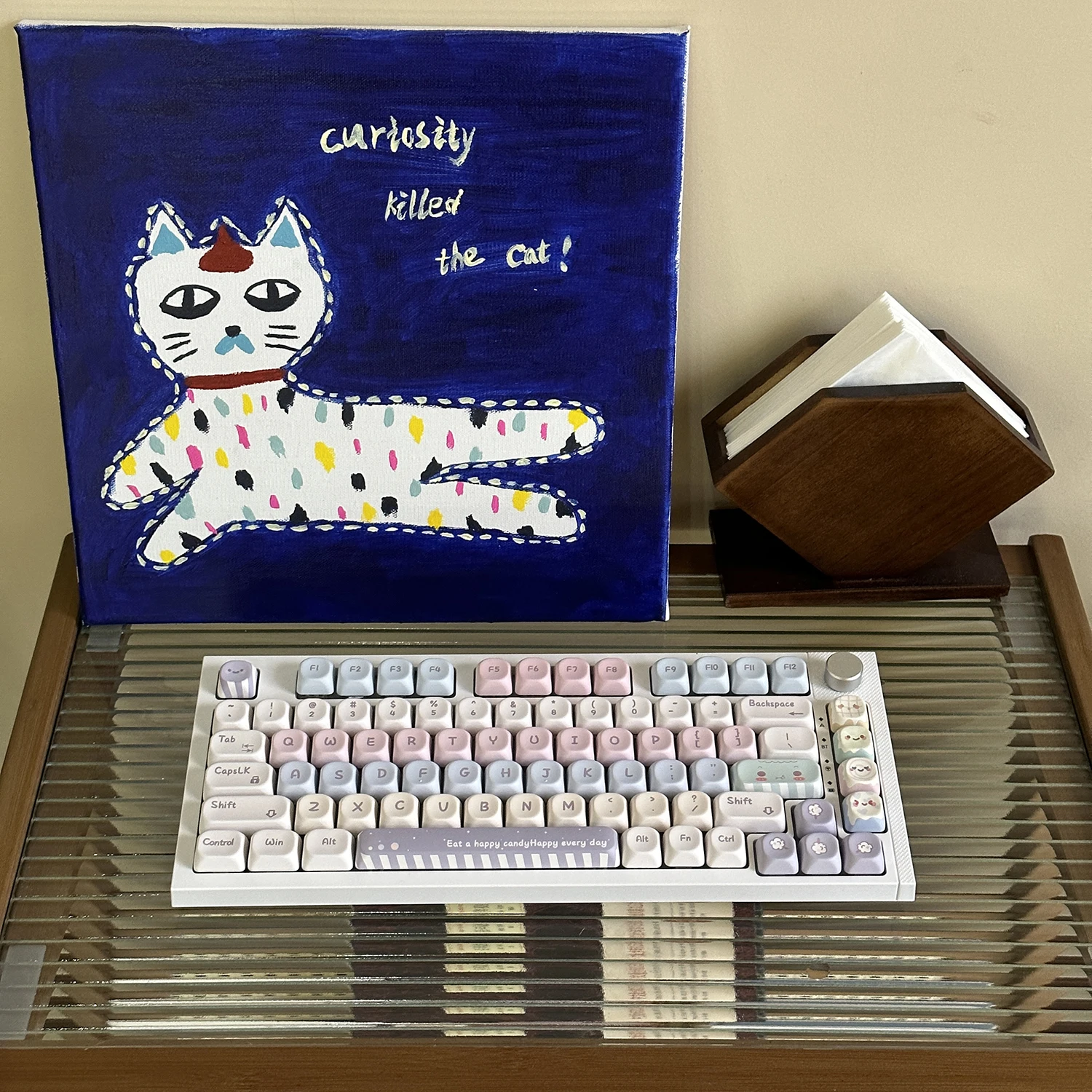 Korean Keycap Candy 130Key MOA Cherry PBT Dye Sublimation MX Mechanical Keyboard Colorful Personalise Japanese KR/JP Cute Keycap