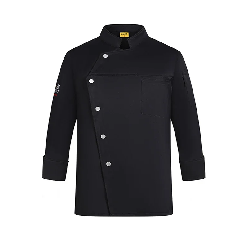 Chef Uniform Men Women Kitchen Cook Jacket Restaurant Bakery Waiter Clothes