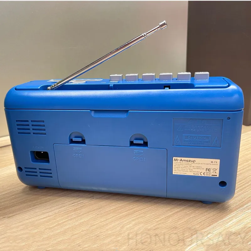 

Винтажные портативные беспроводные Bluetooth-бумбосы MP3 аудио кассетный магнитофон ретро USB AM/FM/SW многодиапазонные радиостанции стерео