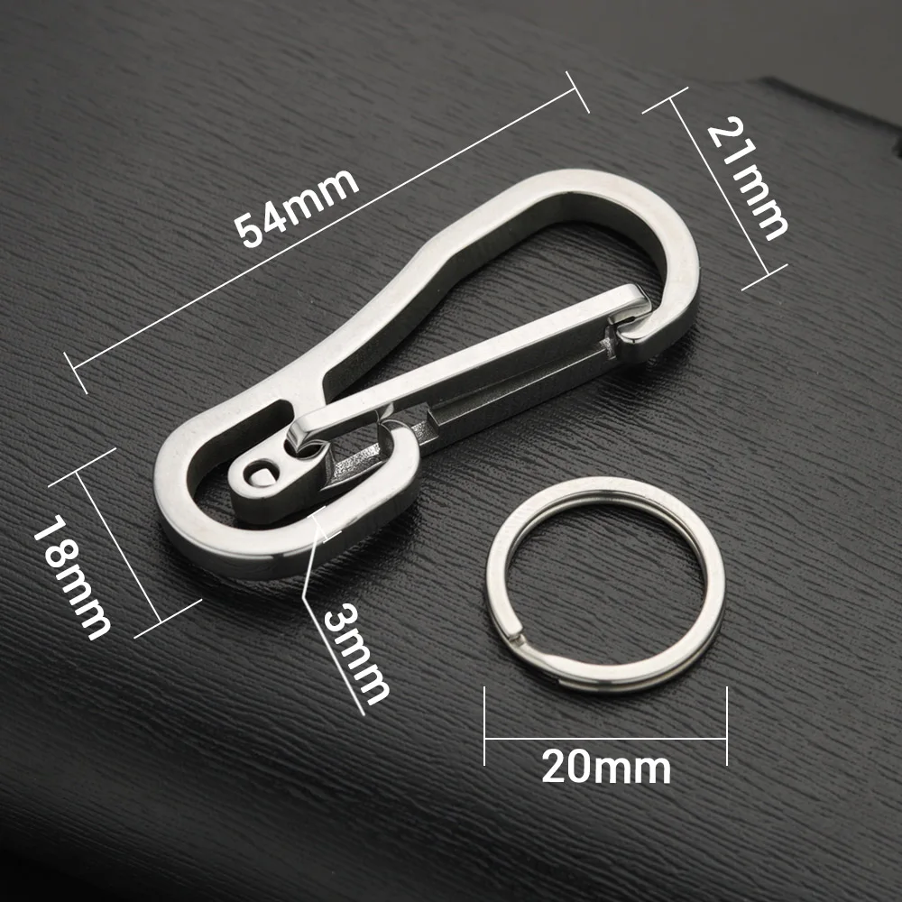 Personalized Stainless Steel Keychain with Custom Lettering