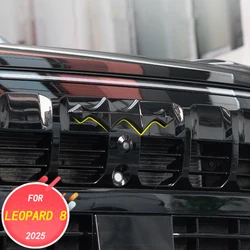 Car exterior decoration accessories, front end patches, DIY color changing sequins For BYD Leopard 8 2025