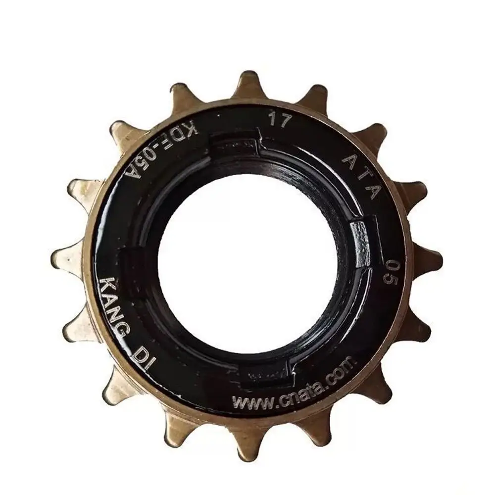 

16T 18T Fixed Gear Monolithic Flywheel Steel Modified Bicycle Single Speed Cog Sprocket Bicycle Freewheel 1/2" X 1/8" Freewheel