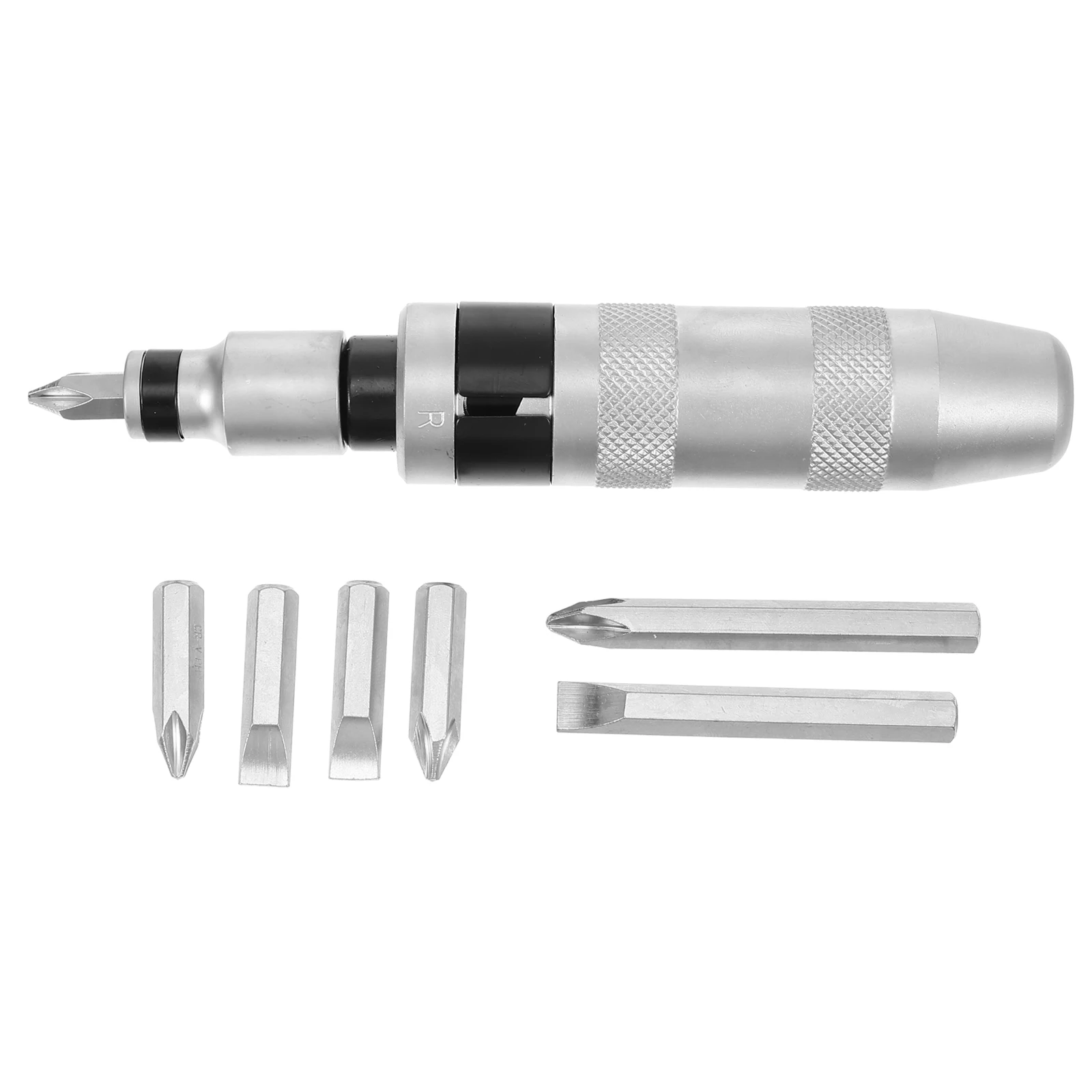 

1 set Impact Screwdriver Set Chrome Vanadium Steel ABS Acrylic Practical Home Repair Tools loosens Rusty Screws Facilitates