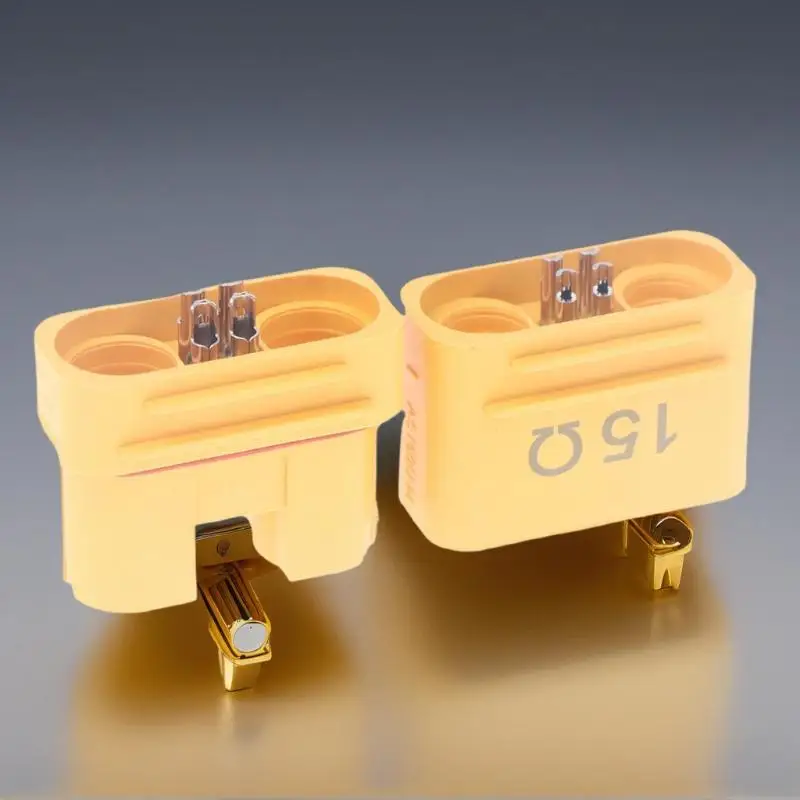 ドローンおよび模型飛行機用のプレミアム品質の AS150U バッテリー コネクタ – オス/メス