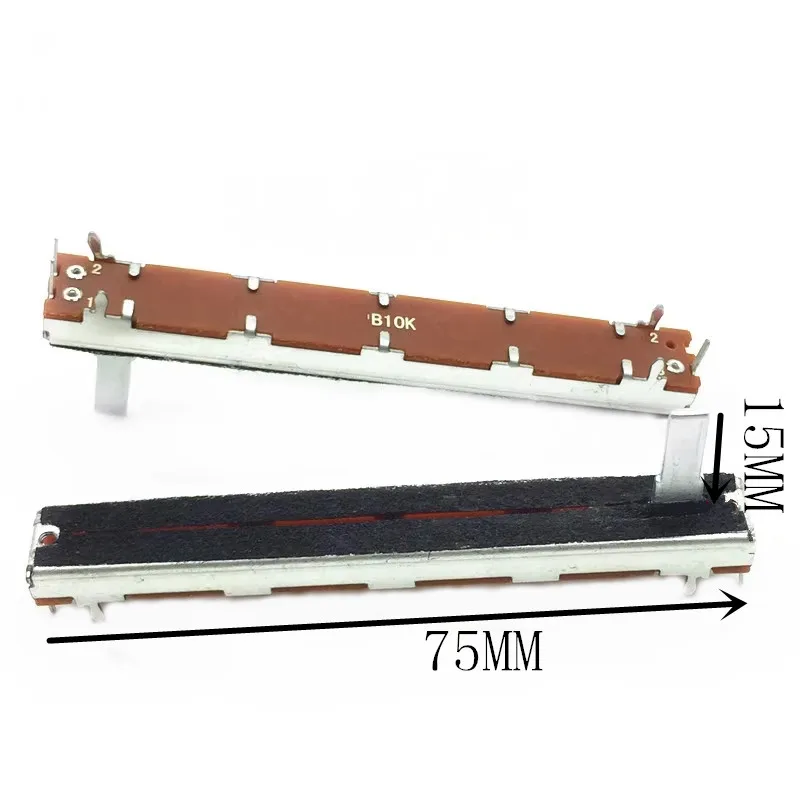 potenciometro-deslizante-direto-sc6021-b10k-2-pecas-10kb-comprimento-total-75mm-alca-15mm-empurrador-de-console-de-mistura-3-6-pinos-canal-unico-duplo
