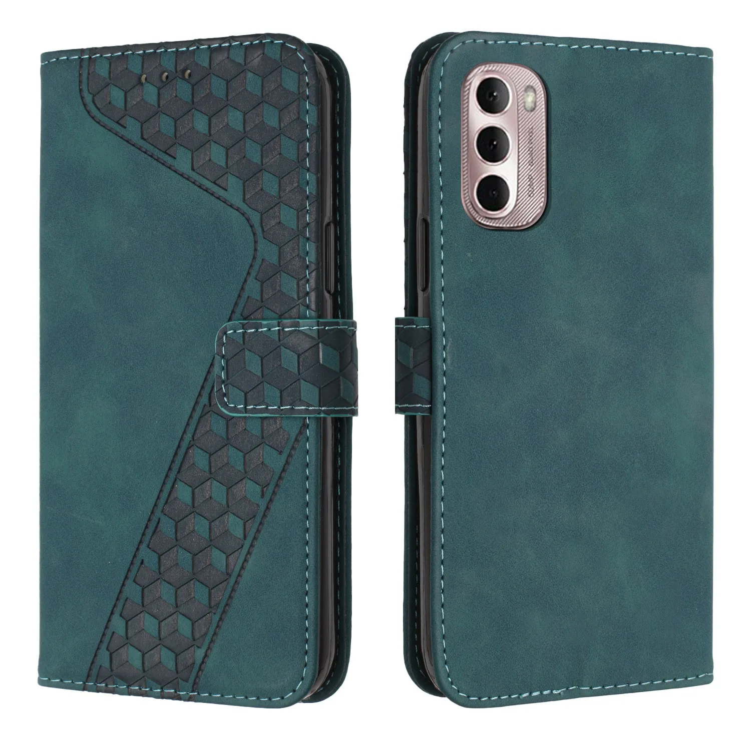 Luxury Leather Wallte Case For Motorola MOTO G50 4G G60S G31 G41 G51 G71 5G G22 G32 G42 Anti-knock Card Slot Cover